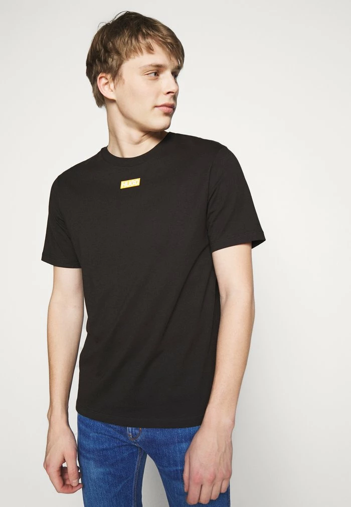 Tout neuf ❤️ HUGO DURNED - T-shirt Basique - Black 🛒 4 Tout neuf ❤️ HUGO DURNED - T-shirt Basique - Black 🛒 – Image 4