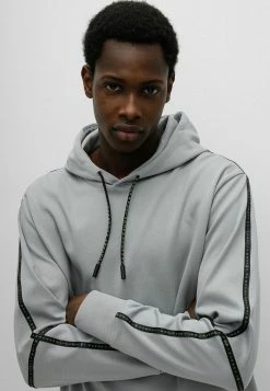 Sortie 🎉 HUGO DENRY - Sweatshirt - Silver ❤️ -HUGO Sales d98264ec44964baeb65a3d760d2c0051