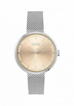 De gros ✨ HUGO Montre - Silber ⭐