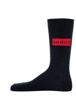 Meilleur prix 🎉 HUGO 2 PACK - Chaussettes - Schwarz Hellblau 🔥 -HUGO Sales d9c89af136a9469e8bc3be76d0b47bdf