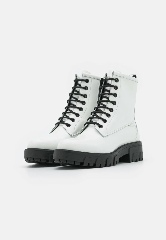 Vente flash ⌛ HUGO NEW ALPHA - Bottines à Lacets - White 💯 3 Vente flash ⌛ HUGO NEW ALPHA - Bottines à Lacets - White 💯 – Image 3