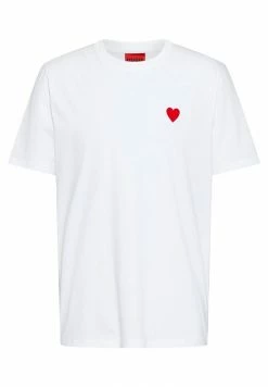 Vente flash 👏 HUGO DAPPILY - T-shirt Imprimé - White 🔥 -HUGO Sales db217681f81346d7a30b8218036ad014