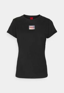 Vente flash ✨ HUGO THE SLIMTEE - T-shirt Imprimé - Black 🎉 -HUGO Sales db43e172ec4242b5820237c1e4026b23