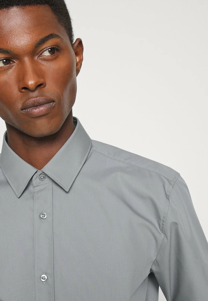 Promo ✨ HUGO ELISHA - Chemise Classique - Silver ✨ 5 Promo ✨ HUGO ELISHA - Chemise Classique - Silver ✨ – Image 5