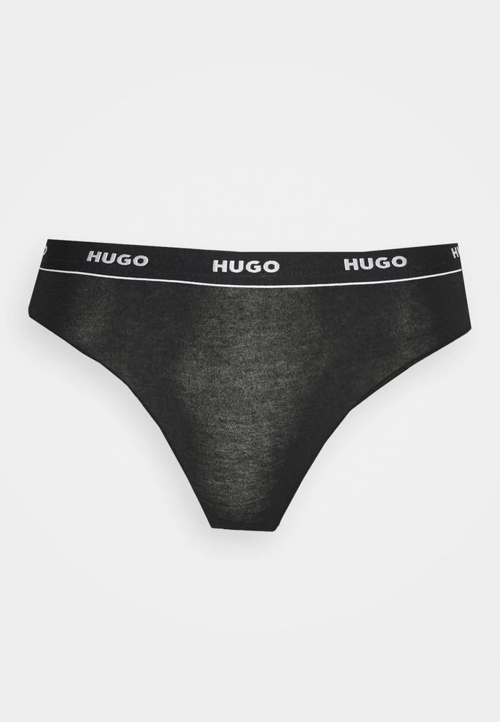 Le moins cher 🔥 HUGO THONG 3 PACK - String - Black 😀 2 Le moins cher 🔥 HUGO THONG 3 PACK - String - Black 😀 – Image 2
