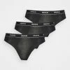 Le moins cher 🔥 HUGO THONG 3 PACK - String - Black 😀