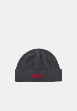 Le moins cher 😉 HUGO HAT UNISEX - Bonnet - Grey 🥰