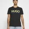 De gros 🎁 HUGO DOLIVE - T-shirt Imprimé - Black 😉