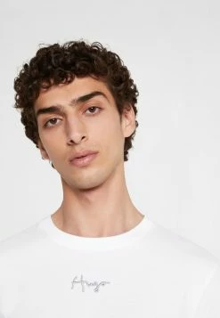 Tout neuf ⭐ HUGO DURNED 214 - T-shirt Basique - White ⌛ -HUGO Sales de2e9fd269ab4be48dc8366ac9ea5c73