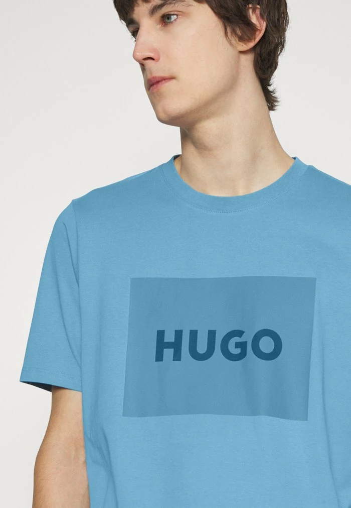 Meilleur prix 🌟 HUGO DULIVE - T-shirt Imprimé - Medium Blue ⌛ 6 Meilleur prix 🌟 HUGO DULIVE - T-shirt Imprimé - Medium Blue ⌛ – Image 6