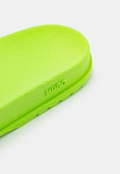 Promo 🌟 HUGO MATCH SLID - Mules - Bright Green ⭐ -HUGO Sales dea520105e5541789f1644f712bf8a1a