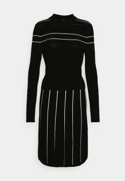 Sortie 😉 HUGO SISKANNA - Robe Pull - Black ✨ -HUGO Sales df12b84f4b5541cdb4f50d6c75600532