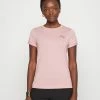 Meilleur prix 😀 HUGO THE SLIM TEE - T-shirt Basique - Light/pastel Pink 🎁
