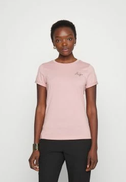 Meilleur prix 😀 HUGO THE SLIM TEE - T-shirt Basique - Light/pastel Pink 🎁