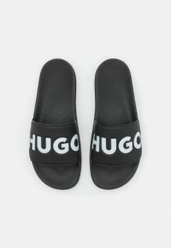 Le moins cher ❤️ HUGO MATCH SLID - Mules - Black 🤩 -HUGO Sales e0b77994325d4c978bac7953247be9de