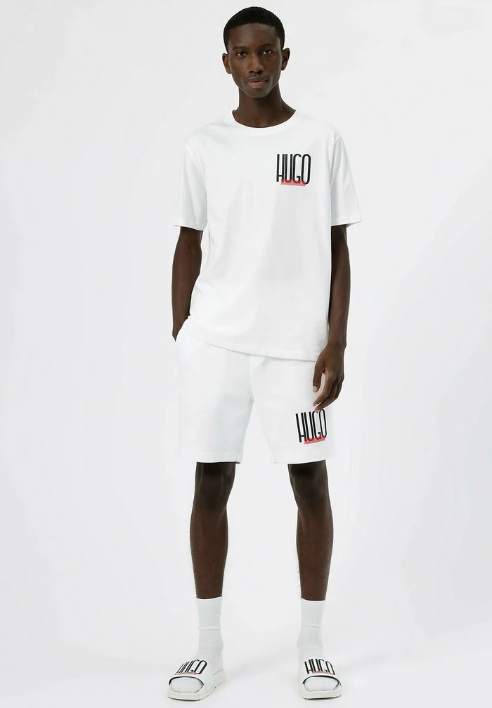 Budget 👍 HUGO DIFFLER - Pantalon De Survêtement - White 🎉 2 Budget 👍 HUGO DIFFLER - Pantalon De Survêtement - White 🎉 – Image 2