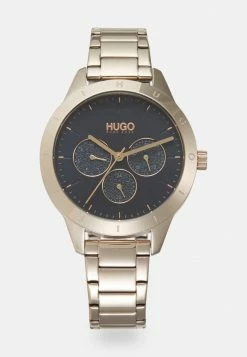 Promo 😉 HUGO FRIEND - Montre - Gold-coloured/blue 🥰