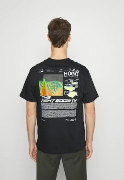 Tout neuf 🧨 HUGO DONAZ - T-shirt Imprimé - Black 🔥