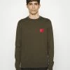 Tout neuf 🔥 HUGO SAN CASSIUS - Pullover - Dark Green 🛒
