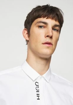 Budget 🛒 HUGO ETRAN - Chemise Classique - Open White 💯 -HUGO Sales e3d1539e71804e8bbb51a0b245b83152