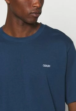 Bon marché 💯 HUGO DERO - T-shirt Basique - Dark Blue ❤️ -HUGO Sales e433721c13ea4b0597f41c4152268ef8
