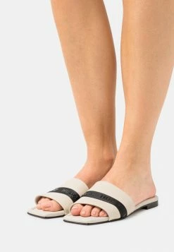 Nouveau 💯 HUGO LOLA SLIDE - Mules - Open White ✔️