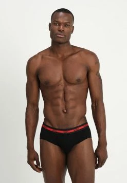 Vente flash 🧨 HUGO BRIEF 2 PACK - Slip - Black 😀