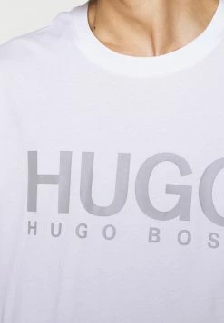 Bon marché ⭐ HUGO DOLIVE - T-shirt Imprimé - White 🧨 -HUGO Sales e566d2e8a2a2431b9f46c060aa6b4cdc