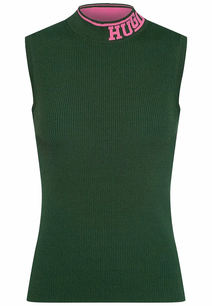Top 10 🎉 HUGO SOVANELLY - Débardeur - Dark Green 🎁 1 Top 10 🎉 HUGO SOVANELLY - Débardeur - Dark Green 🎁