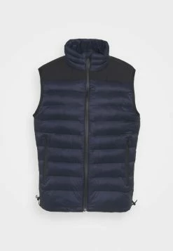 Bon marché 🛒 HUGO BALTINO - Veste Sans Manches - Dark Blue ✨