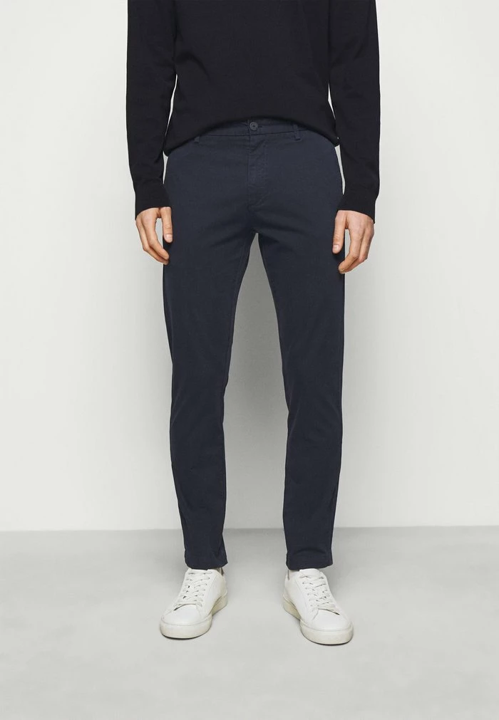Grosses soldes 🤩 HUGO DAVID - Chino - Dark Blue 🎁 1 Grosses soldes 🤩 HUGO DAVID - Chino - Dark Blue 🎁