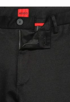 Nouveau ❤️ HUGO DAVID - Pantalon Classique - Black ⌛ -HUGO Sales e71a14e8fcb34e0c83bef38941ec16da