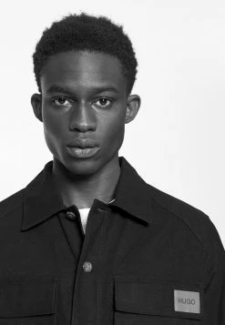 Promo 🥰 HUGO EDERICO - Chemise - Black 🧨 -HUGO Sales e7a7e24ff272420996eaabebeb68608e