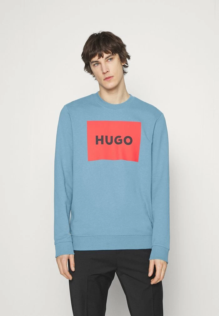 Bon marché 👍 HUGO DURAGOL - Sweatshirt - Medium Blue 🧨 1 Bon marché 👍 HUGO DURAGOL - Sweatshirt - Medium Blue 🧨