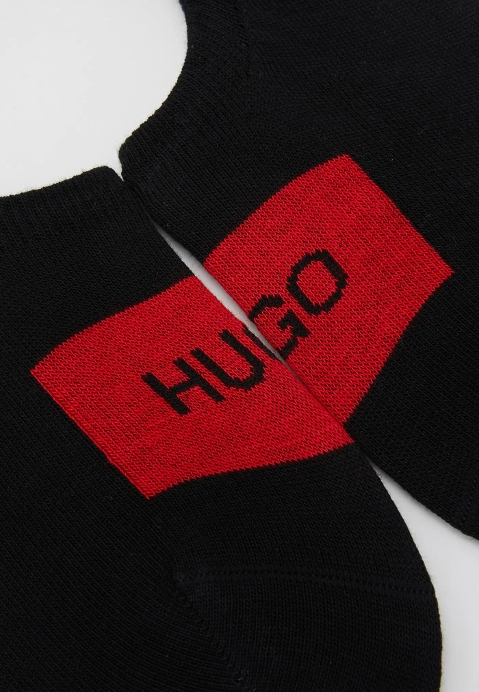 Tout neuf 🎉 HUGO LOW CUT LABEL 2 PACK - Socquettes - Black 😀 3 Tout neuf 🎉 HUGO LOW CUT LABEL 2 PACK - Socquettes - Black 😀 – Image 3