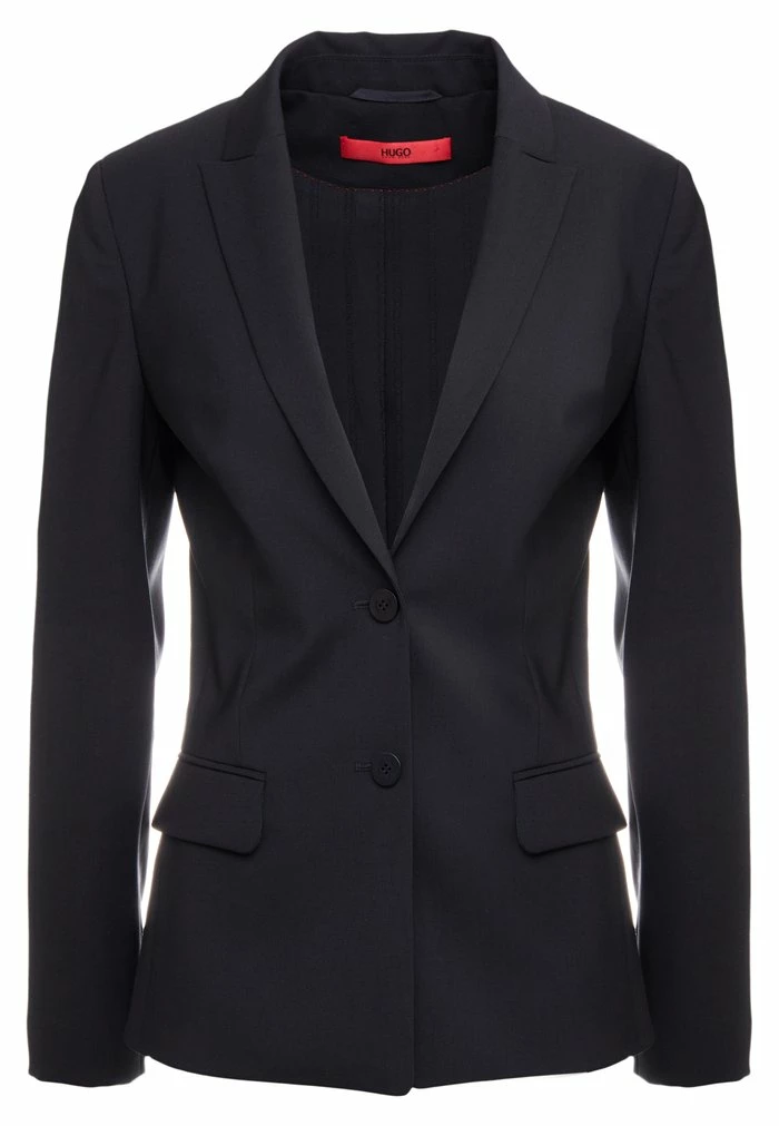 Grosses soldes 💯 HUGO THE LONG JACKET - Blazer - Black 🎉 5 Grosses soldes 💯 HUGO THE LONG JACKET - Blazer - Black 🎉 – Image 5