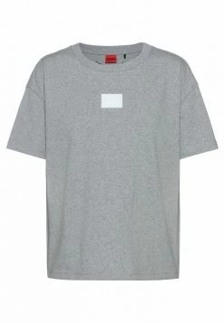 Sortie 🔥 HUGO THE BOXY TEE - T-shirt Basique - Grey 🧨