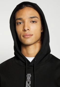 Top 10 😍 HUGO DONDY - Sweatshirt - Black 🌟 -HUGO Sales e90d503a1cdf4345b93b189aab18f5c8