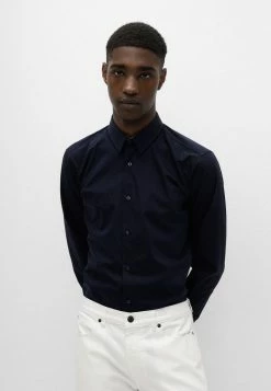 Acheter 🧨 HUGO VIDAL - Chemise Classique - Dark Blue 😍