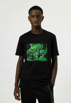 De gros 😍 HUGO DOLIVE - T-shirt Imprimé - Black 🎉