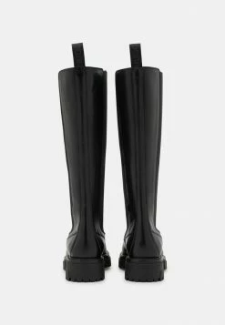 Meilleur prix 🛒 HUGO AXEL CHELSEA BOOT - Bottes à Plateau - Black 🎁 -HUGO Sales eeaec54899744258a16776ace179e5c8