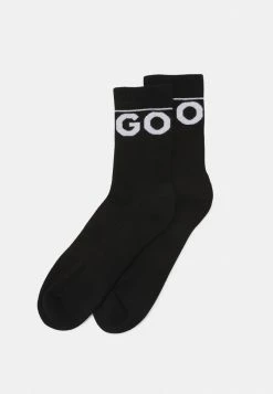 Budget 😉 HUGO ICONIC 2 PACK - Chaussettes - Black 🔔