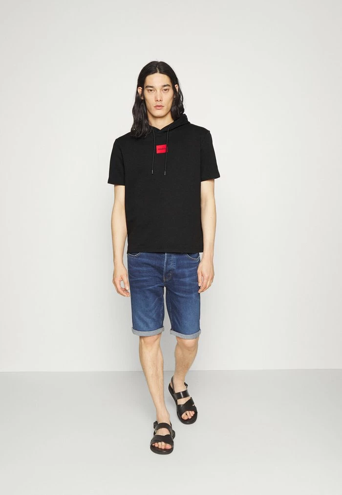 Meilleure vente 😀 HUGO T-shirt Imprimé - Black ✨ 2 Meilleure vente 😀 HUGO T-shirt Imprimé - Black ✨ – Image 2