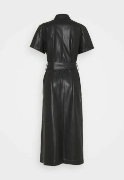 Promo 👍 HUGO KELENI - Robe Chemise - Black 🎁 -HUGO Sales f1c4a0cfdf44428ea71da2f7660f75b5