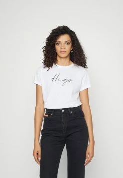 Meilleure affaire 🎁 HUGO THE SLIM TEE - T-shirt Imprimé - White 🤩