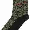 Coupon 🔥 HUGO QS LEAVES - Chaussettes - Black 👏
