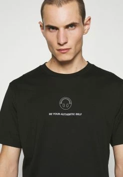 Bon marché 🔥 HUGO X Smiley® DEPPELIN - T-shirt Imprimé - Black 😍 -HUGO Sales f423f25504ae4b399e2f519ba8610ba5