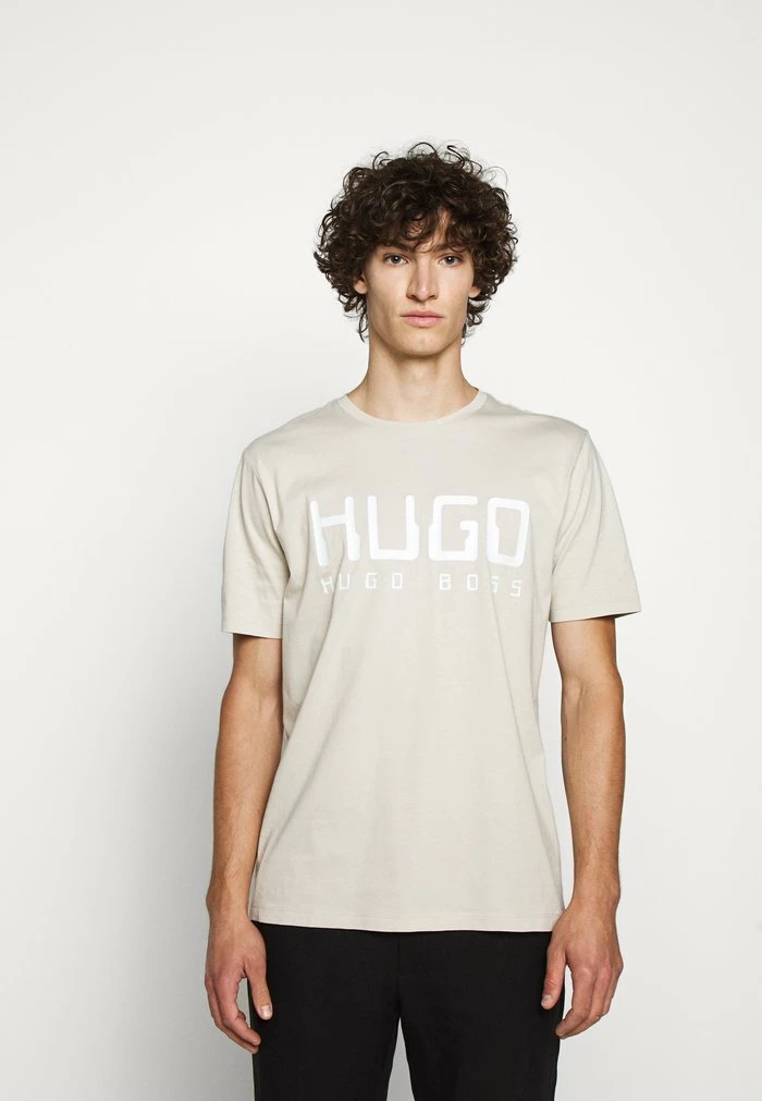Le moins cher ❤️ HUGO DOLIVE - T-shirt Imprimé - Medium Beige ⭐ 4 Le moins cher ❤️ HUGO DOLIVE - T-shirt Imprimé - Medium Beige ⭐ – Image 4