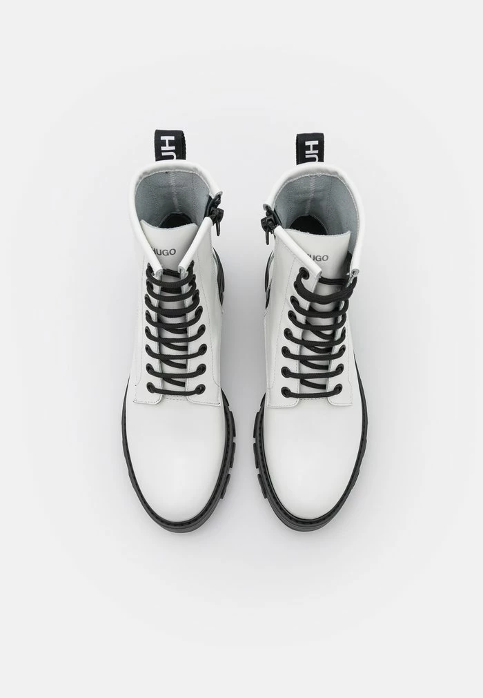 Vente flash ⌛ HUGO NEW ALPHA - Bottines à Lacets - White 💯 5 Vente flash ⌛ HUGO NEW ALPHA - Bottines à Lacets - White 💯 – Image 5