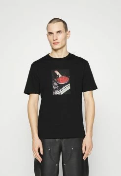 Acheter 🧨 HUGO DECORD - T-shirt Imprimé - Black 👍